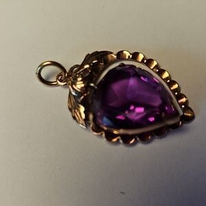 Vintage:Color Change Lab Sapphire Pendant